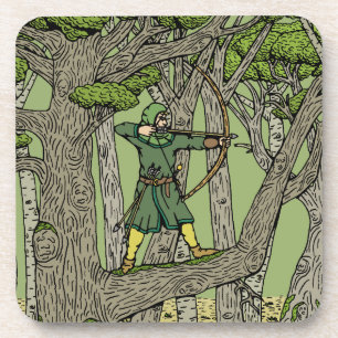 Robin Hood Getränkeuntersetzer