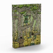 Robin Hood im Sherwood-Wald Fotoblock (Links)