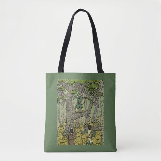 Robin Hood im Sherwood-Wald Tasche (Vorderseite)