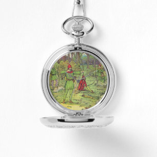 Robin Hood im Wald  Armbanduhr