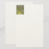 Robin Hood im Wald Briefpapier (Vorne/Hinten)