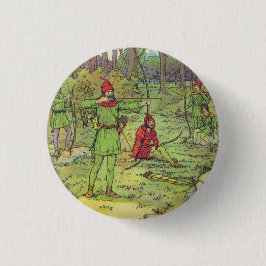 Robin Hood im Wald Button