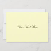 Robin Hood im Wald Einladung (Rückseite)