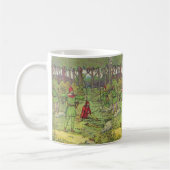 Robin Hood im Wald Kaffeetasse (Links)