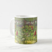 Robin Hood im Wald  Kaffeetasse (Vorderseite Links)