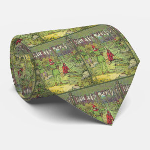Robin Hood im Wald Krawatte