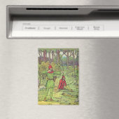 Robin Hood im Wald Magnet (In Situ (Geschirrspüler))