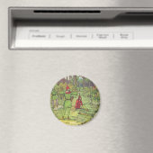 Robin Hood im Wald Magnet (In Situ (Geschirrspüler))
