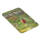 Robin Hood im Wald Magnet (Rechte Seite)