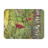 Robin Hood im Wald Magnet (Horizontal)