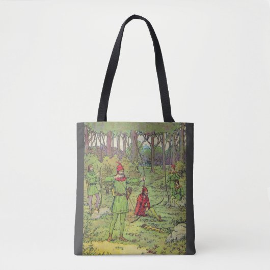 Robin Hood im Wald Tasche (Vorderseite)