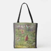 Robin Hood im Wald Tasche (Rückseite)