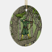 Robin Hood Keramik Ornament (Rechts)