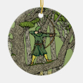 Robin Hood Keramik Ornament (Vorne)
