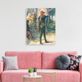 Robin Hood Leinwanddruck (Insitu (Wohnzimmer))