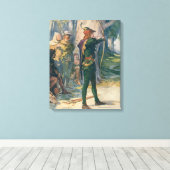 Robin Hood Leinwanddruck (Insitu (Holzboden))