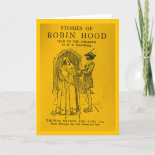 Robin Hood nacherzählt Feiertagskarte