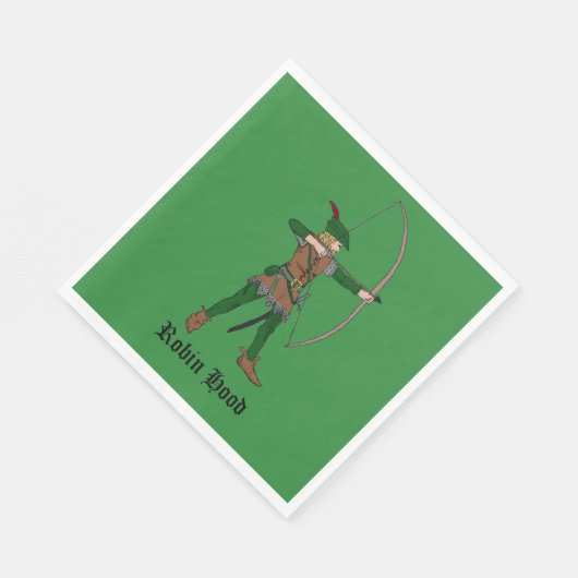 Robin Hood napkin Serviette (Ecke)