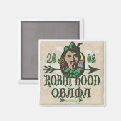 Robin Hood Obama Magnet (Vorderseite/Rückseite)
