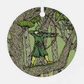 Robin Hood Ornament Aus Metall (Rückseite)