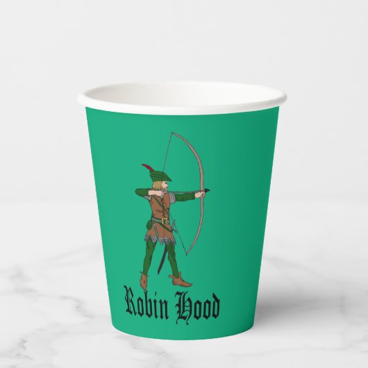Robin Hood Paper Cup Pappbecher (Vorderseite)