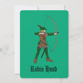 Robin Hood Party Einladungen