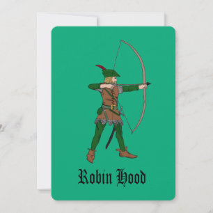 Robin Hood Party Einladungen