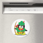 Robin Hood Penguin Magnet (In Situ (Geschirrspüler))