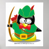 Robin Hood Penguin Poster (Vorne)