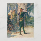 Robin Hood Postkarte (Vorderseite)