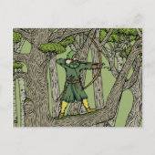 Robin Hood Postkarte (Vorderseite)