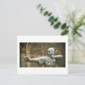 Robin Hood Postkarte (Stehend Vorderseite)