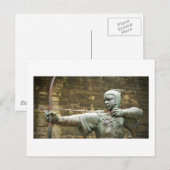 Robin Hood Postkarte (Vorne/Hinten)