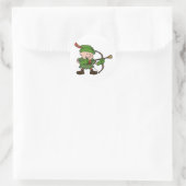 Robin Hood Runder Aufkleber (Tasche)