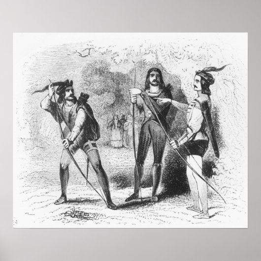 Robin Hood, Scarlet und John Poster (Vorne)