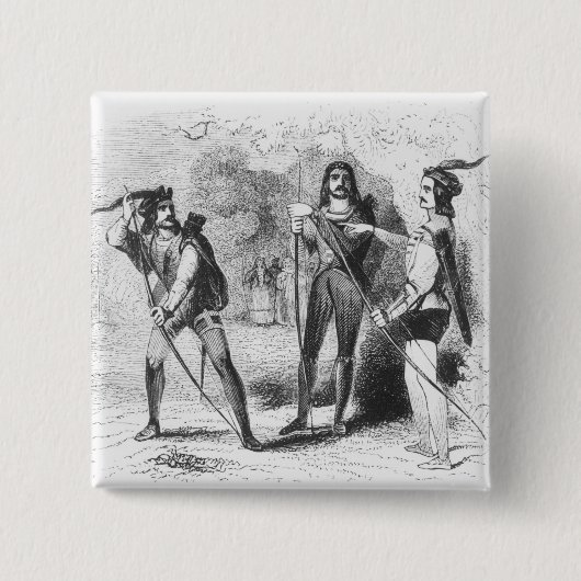 Robin Hood, Scharlachrot und John Button (Vorderseite)