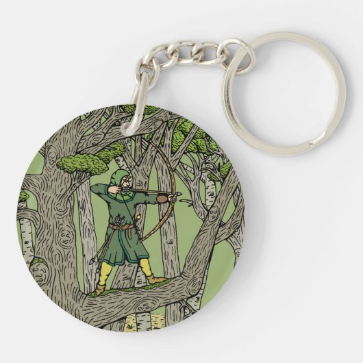 Robin Hood Schlüsselanhänger (Rückseite)
