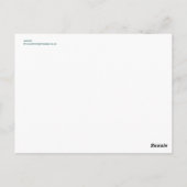 Robin Hood, sein Bow und Pfeil Postkarte (Rückseite)