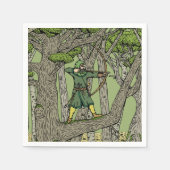 Robin Hood Serviette (Vorderseite)
