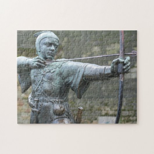 Robin Hood Statue Nottingham Puzzle (Horizontal)