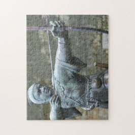 Robin Hood Statue Nottingham Puzzle