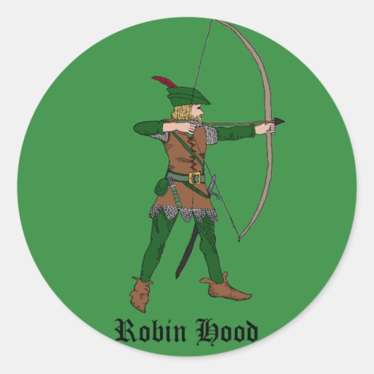 Robin Hood Sticker (Vorderseite)