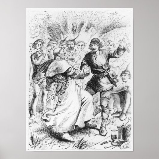 Robin Hood und der Bischof Poster (Vorne)