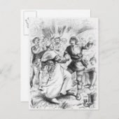 Robin Hood und der Bischof Postkarte (Vorne/Hinten)