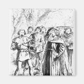 Robin Hood und King Richard I Magnet (Vorne)