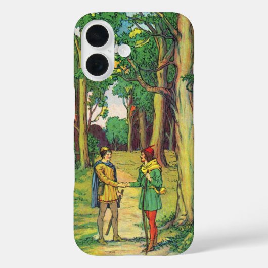 Robin Hood und Klein John Case-Mate iPhone Hülle (Rückseite)