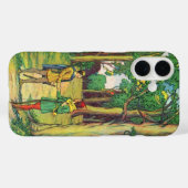Robin Hood und Klein John Case-Mate iPhone Hülle (Rückseite (Horizontal))