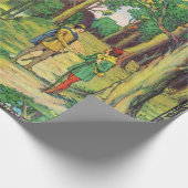Robin Hood und Klein John  Geschenkpapier (Ecke)