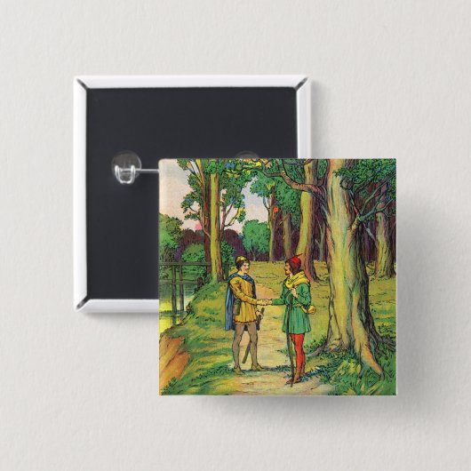 Robin Hood und kleiner John Button (Vorne & Hinten)