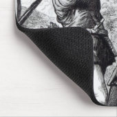 Robin Hood und kleiner John Mousepad (Ecke)